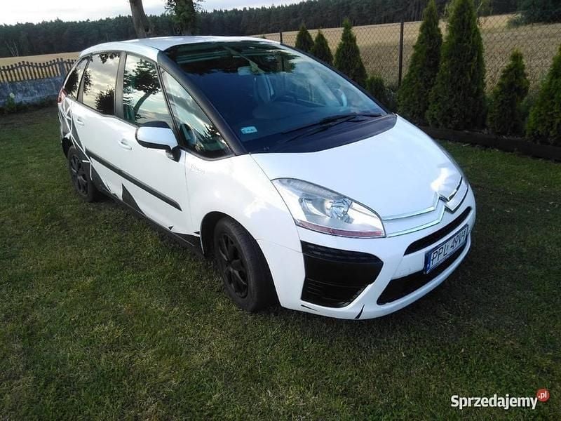 Biały Używany 2008 Citroën C4 Picasso Minivan | 7500 zł (Dobra cena) - Obraz 1/4