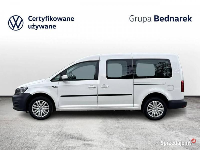 Biały Używany 2020 VW Caddy Minivan | 69 900 zł (Uczciwa cena) - Obraz 1/4