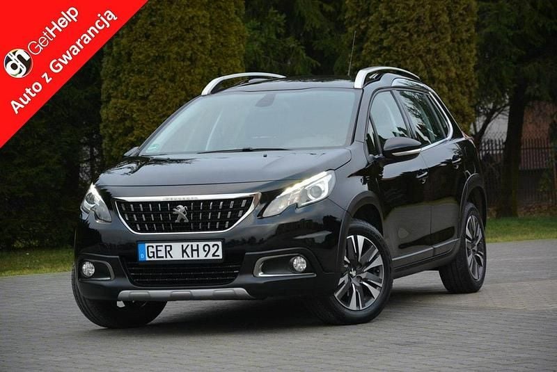 Czarny (metalik) Używany 2016 Peugeot 2008 SUV | 34 900 zł (Uczciwa cena) - Obraz 1/4