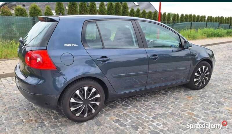 Grafitowy Używany 2006 VW Golf V Hatchback | 9500 zł (Uczciwa cena) - Obraz 1/4