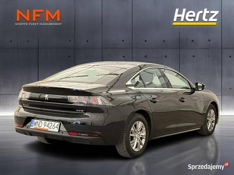 Używany Peugeot 508 Active 130 KM (95 kW) 2019 Czarny Sedan/Limuzyna