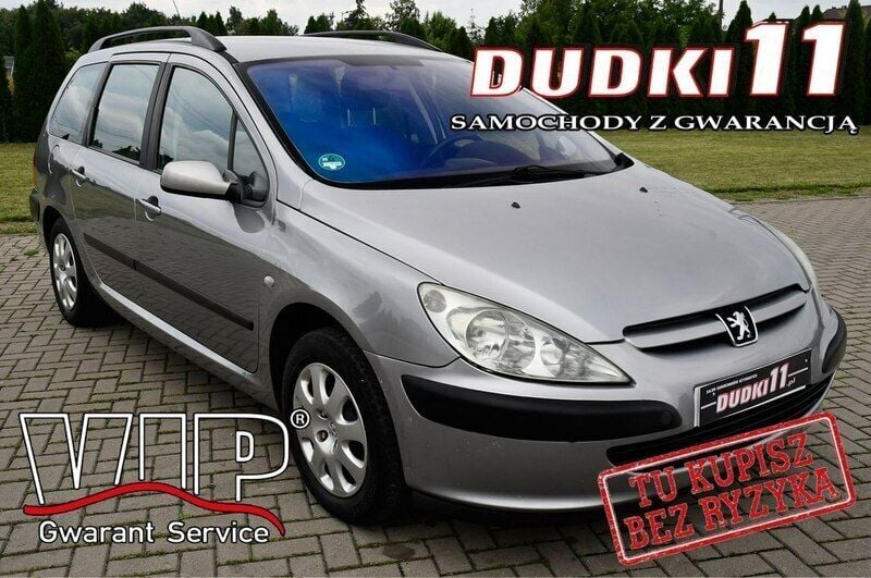 Szary Używany 2003 Peugeot 307 Hatchback | 4900 zł (Dobra cena) - Obraz 1/4
