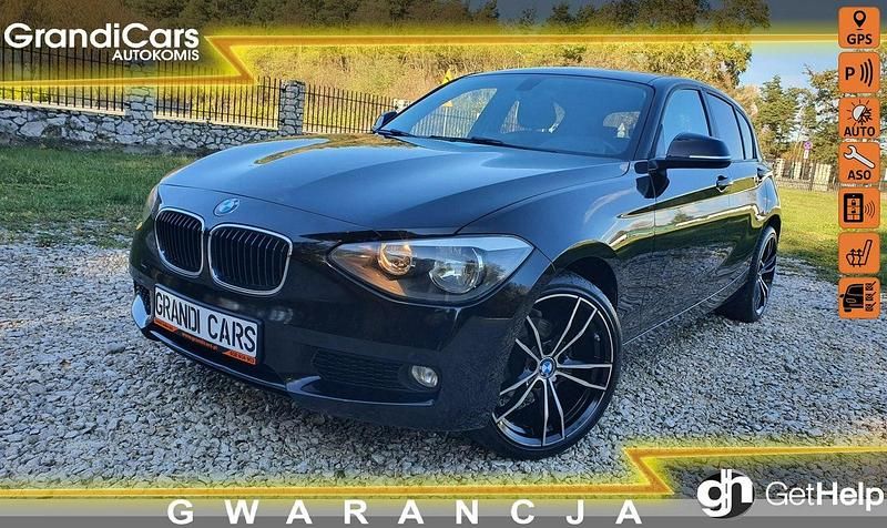 Używany BMW 116 Shadowline 116 KM (85 kW) 2014 Czarny Hatchback