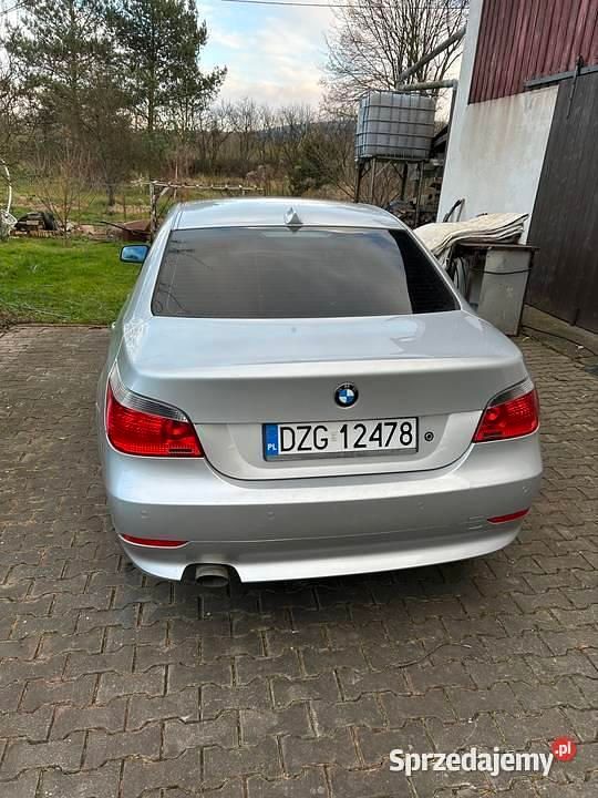 Używany BMW 520 2006 Srebrny Sedan/Limuzyna