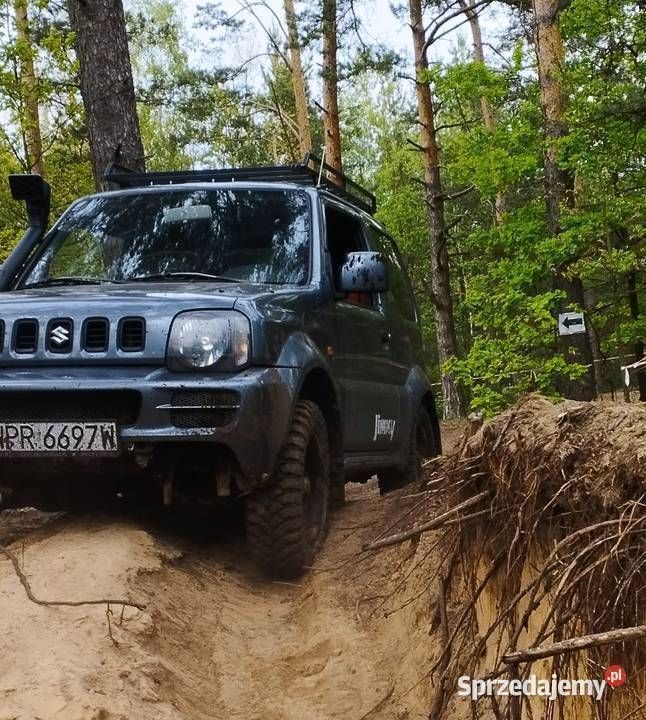 Grafitowy Używany 2008 Suzuki Jimny SUV | 25 000 zł (Dobra cena) - Obraz 1/4