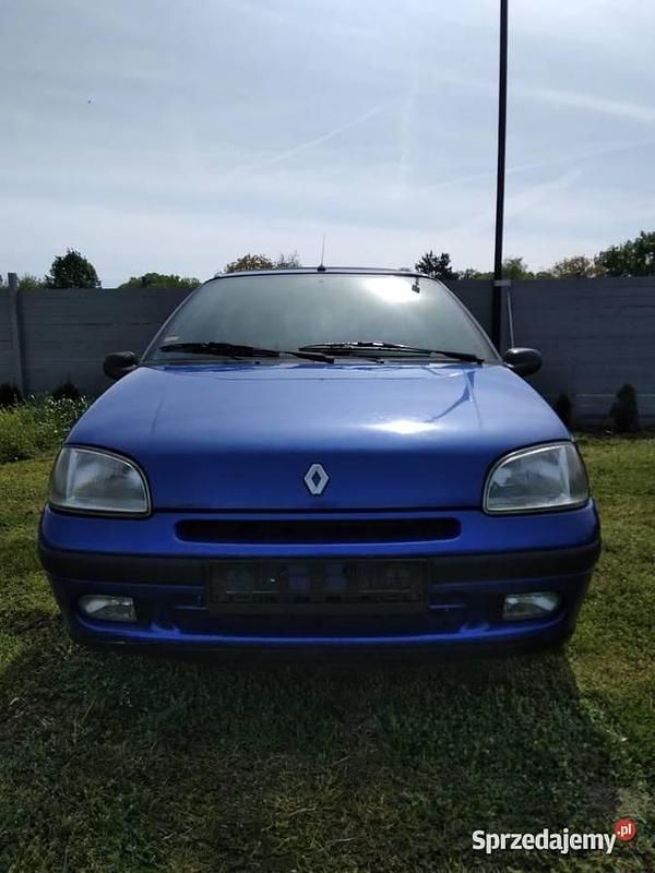 Niebieski Używany 1997 Renault Clio Hatchback | 4500 zł - Obraz 1/4