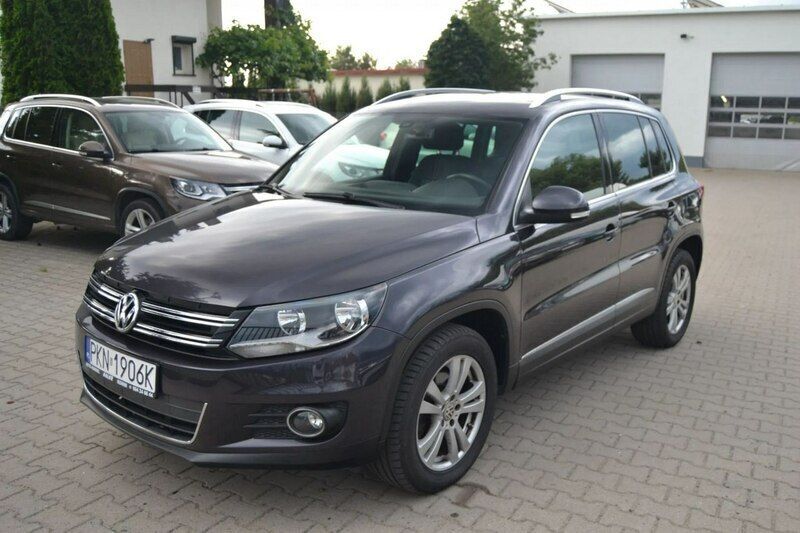 Fioletowy Używany 2016 VW Tiguan SUV | 64 900 zł (Uczciwa cena) - Obraz 1/4