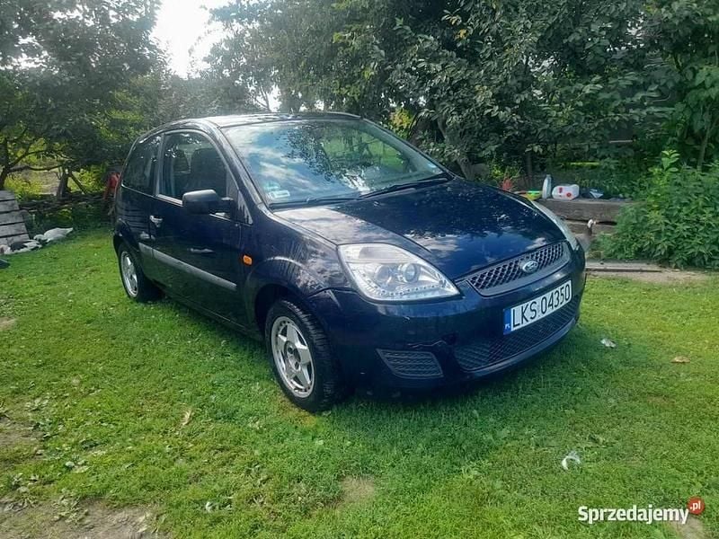 Niebieski Używany 2007 Ford Fiesta Hatchback | 3200 zł (Uczciwa cena) - Obraz 1/4