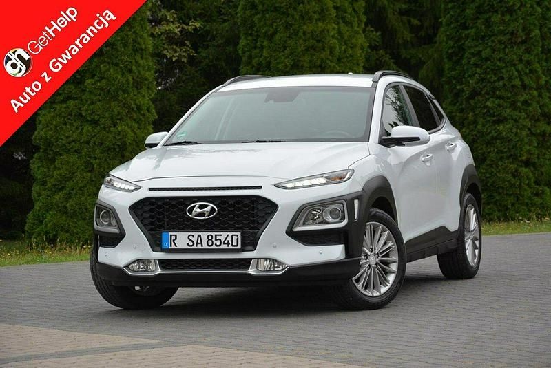 Biały Używany 2020 Hyundai Kona SUV | 67 900 zł (Super Cena) - Obraz 1/4