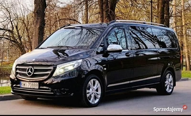 Czarny Używany 2016 Mercedes Vito Van | 99 900 zł (Dość drogi) - Obraz 1/4