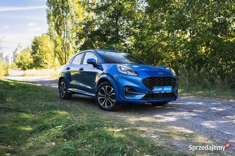 Niebieski Używany 2020 Ford Puma SUV | 65 899 zł - Obraz 1/4