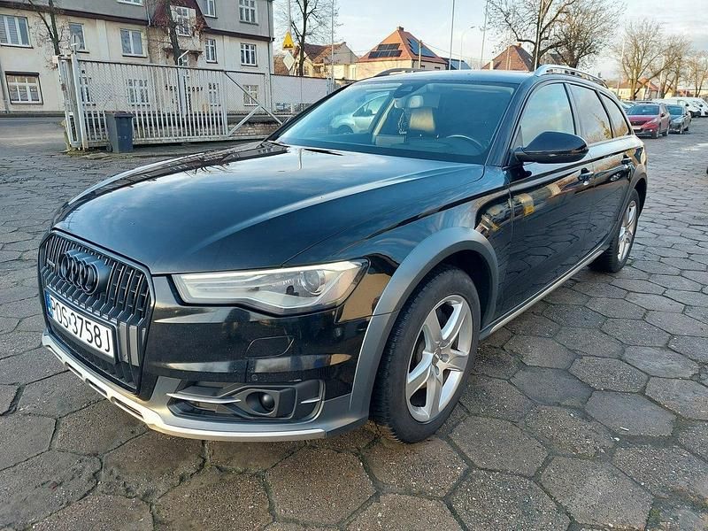 Czarny Używany 2017 Audi A6 Allroad Kombi | 58 000 zł - Obraz 1/4