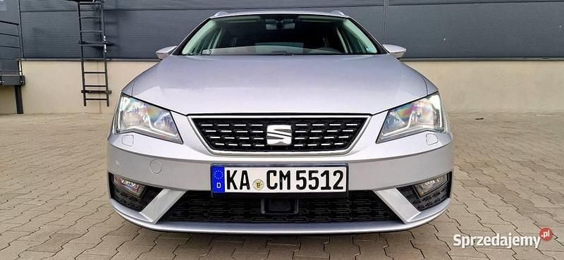 Szary Używany 2017 Seat Leon XCELLENCE Kombi | 37 999 zł (Dobra cena) - Obraz 1/4