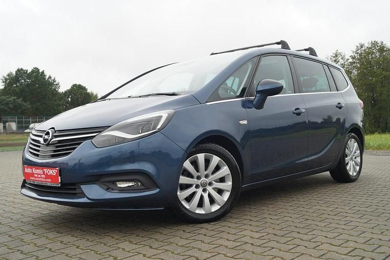 Niebieski (metalik) Używany 2016 Opel Zafira Minivan | 49 900 zł (Dość drogi) - Obraz 1/4