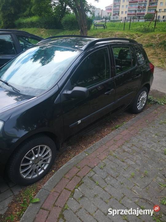 Czarny Używany 2008 Renault Clio III Kombi | 9300 zł - Obraz 1/4