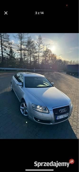 Srebrny Używany 2006 Audi A6 Sedan/Limuzyna | 15 200 zł (Dobra cena) - Obraz 1/4