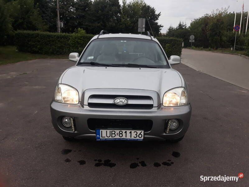 Używany Hyundai Santa Fe 2005 Srebrny SUV