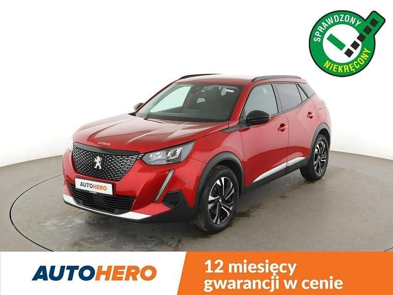 Czerwony (metalik) Używany 2022 Peugeot 2008 SUV | 68 500 zł (Uczciwa cena) - Obraz 1/3