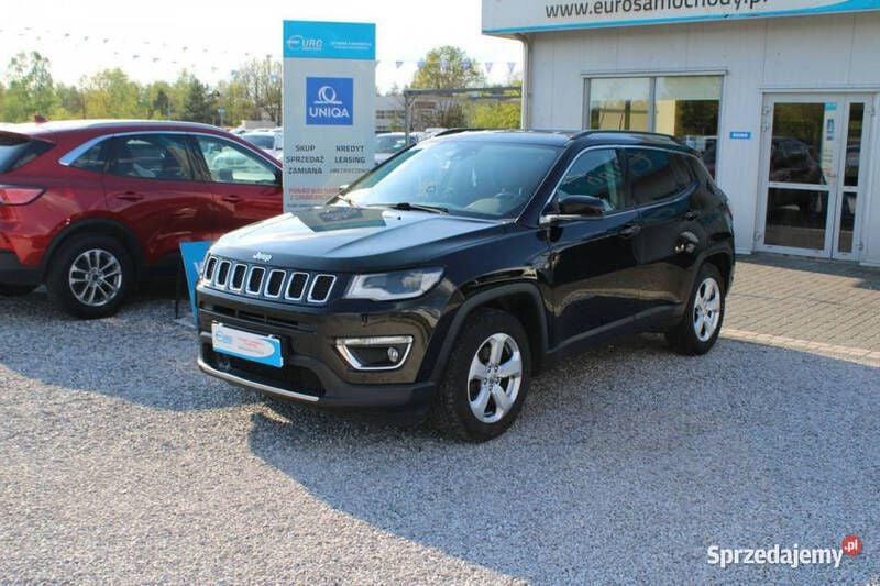 Czarny Używany 2018 Jeep Compass SUV | 65 900 zł (Uczciwa cena) - Obraz 1/4