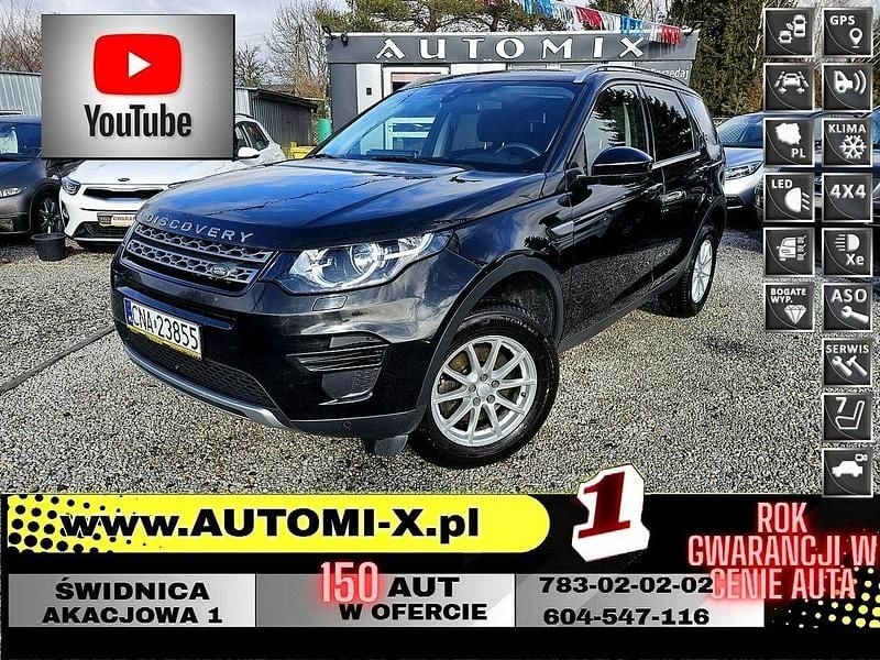 Używany Land Rover Discovery Sport 150 KM (110 kW) 2017 Czarny SUV