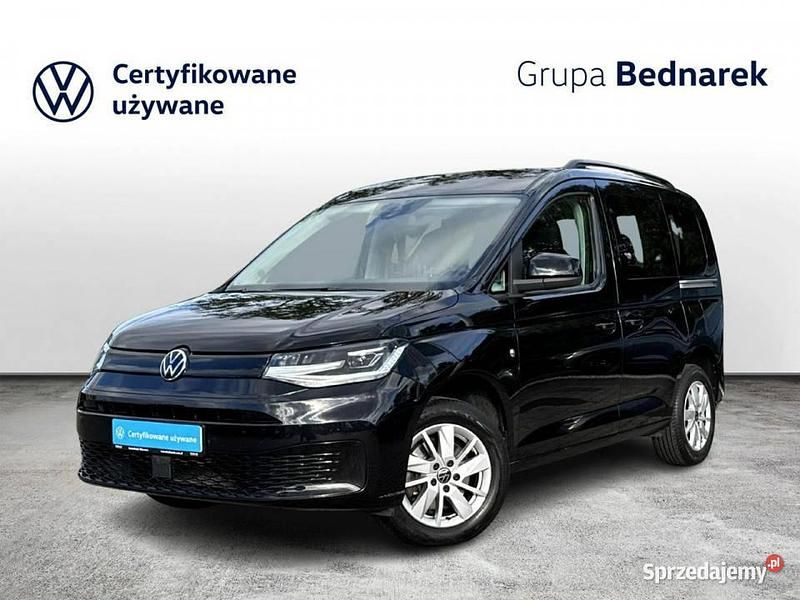 Czarny Używany 2023 VW Caddy Minivan | 109 900 zł - Obraz 1/4