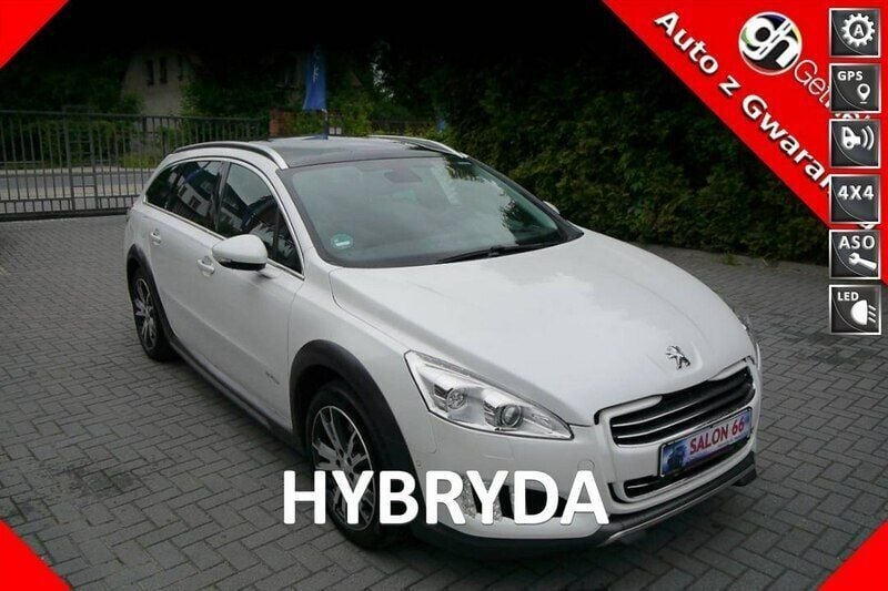 Biały Używany 2014 Peugeot 508 Kombi | 44 800 zł (Uczciwa cena) - Obraz 1/4