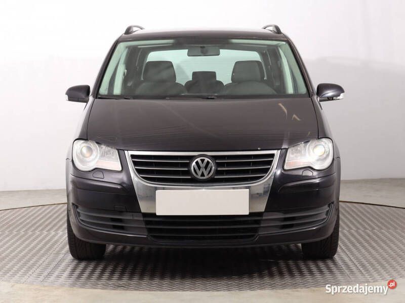 Czarny Używany 2007 VW Touran Minivan | 10 999 zł (Dobra cena) - Obraz 1/4
