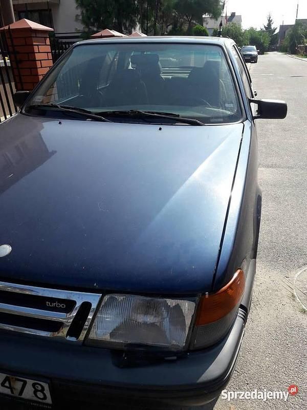 Granatowy Używany 1994 Saab 9000 Sedan/Limuzyna | 13 000 zł - Obraz 1/4