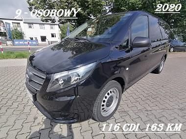 Czarny Używany 2020 Mercedes Vito Minivan | 125 900 zł - Obraz 1/4