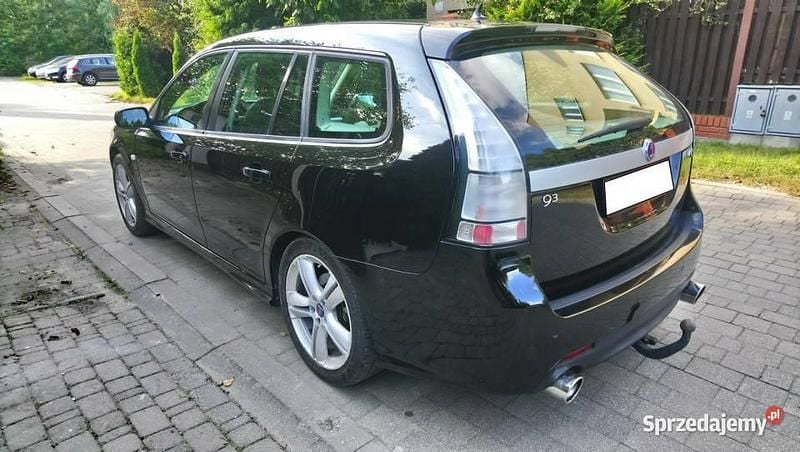 Używany Saab 9-3 Aero 280 KM (205 kW) 2008 Czarny Kombi