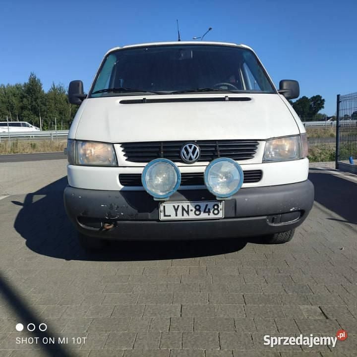 Biały Używany 2001 VW T4 Van | 21 800 zł (Drogi) - Obraz 1/4