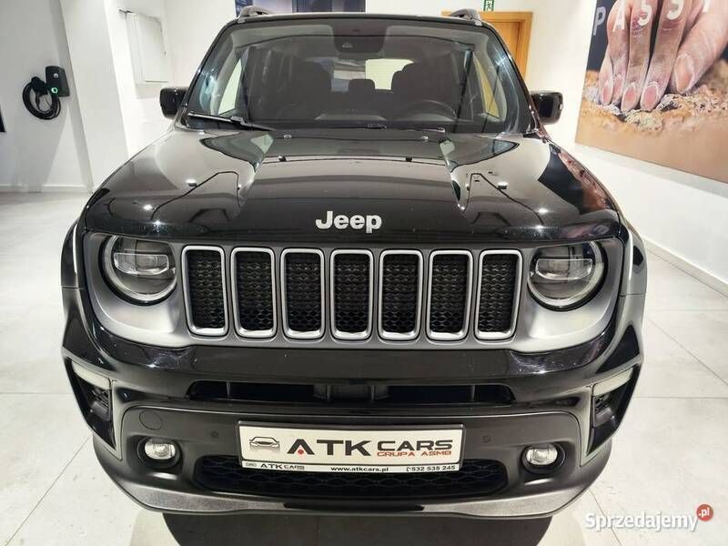 Czarny Używany 2023 Jeep Renegade Limited SUV | 97 900 zł - Obraz 1/4