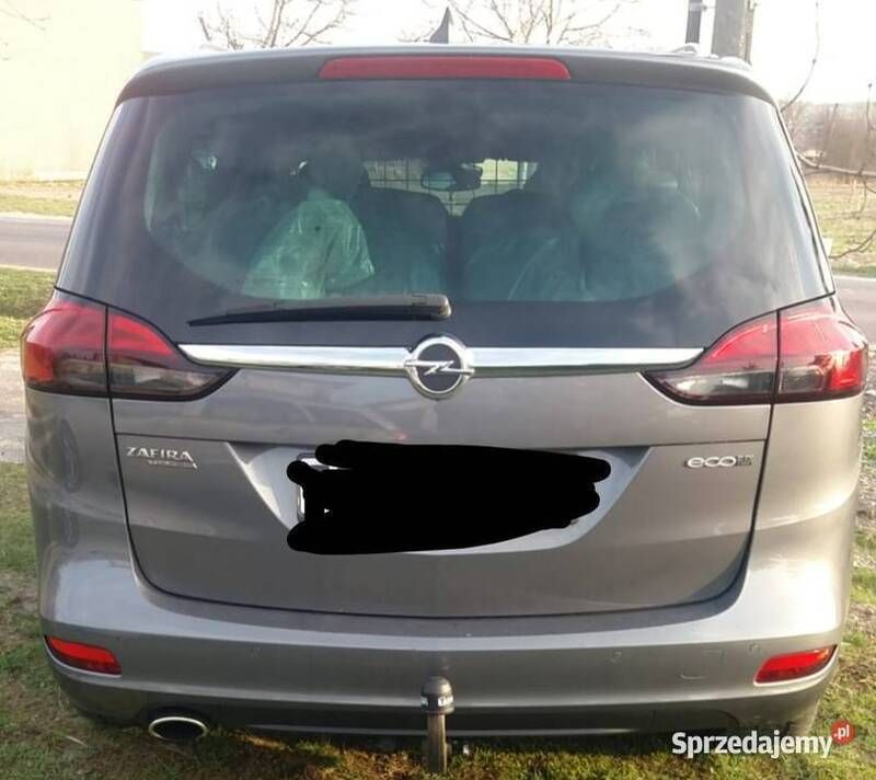 Szary Używany 2016 Opel Zafira Minivan | 43 000 zł (Uczciwa cena) - Obraz 1/4