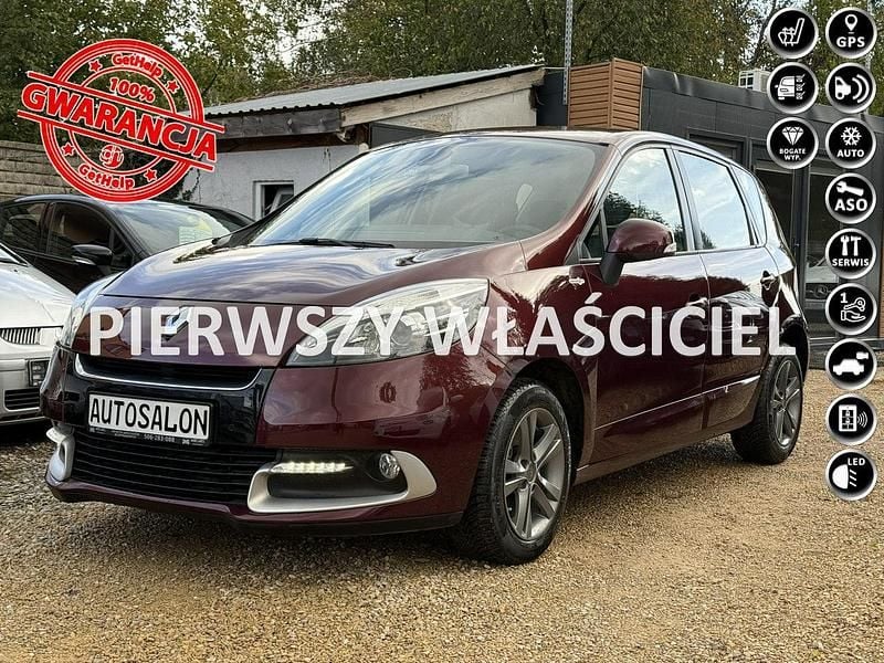 Bordowy Używany 2012 Renault Scénic III Minivan | 26 500 zł (Uczciwa cena) - Obraz 1/4