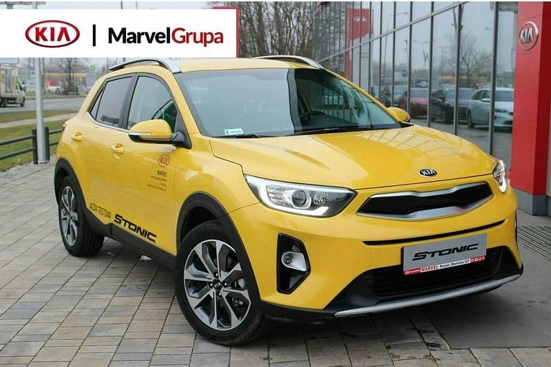 Żółty (metalik) Używany 2018 Kia Stonic SUV | 65 900 zł (Uczciwa cena) - Obraz 1/1