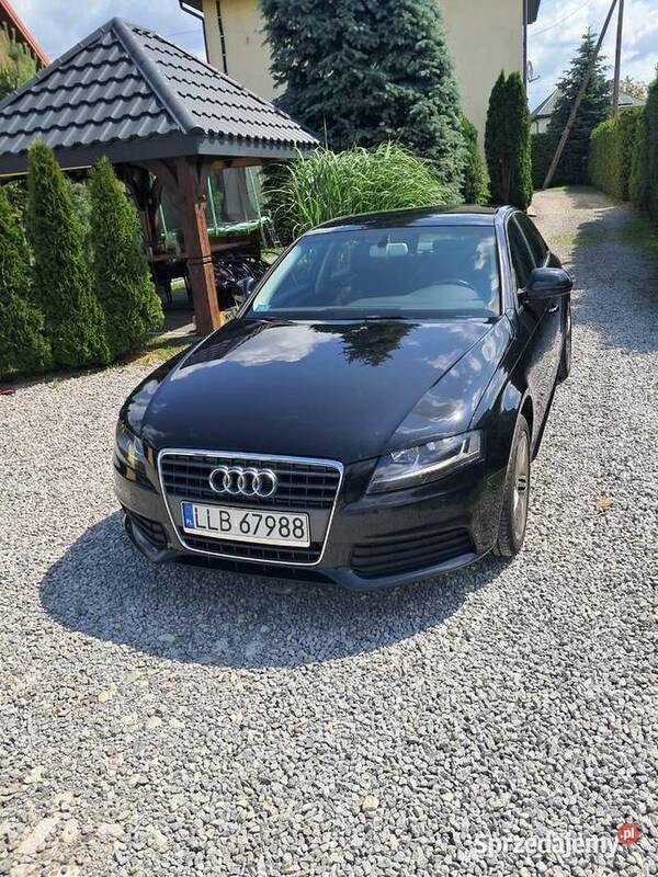 Czarny Używany 2008 Audi A4 Sedan/Limuzyna | 30 300 zł (Drogi) - Obraz 1/4