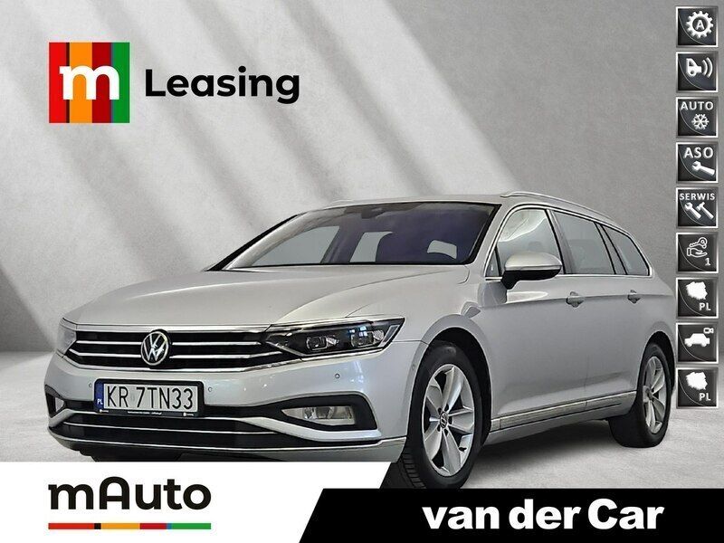 Srebrny Używany 2020 VW Passat Elegance Kombi | 75 900 zł (Uczciwa cena) - Obraz 1/4