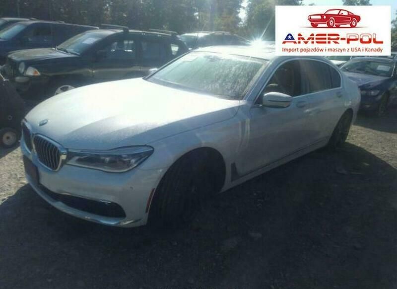 Biały Używany 2016 BMW 750 Sedan/Limuzyna | 120 000 zł - Obraz 1/4