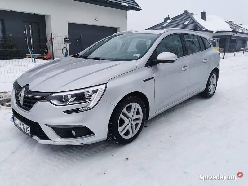 Srebrny Używany 2019 Renault Mégane GrandTour Kombi | 31 900 zł (Uczciwa cena) - Obraz 1/4