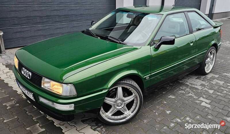 Używany Audi Coupé 1990 Zielony Coupe