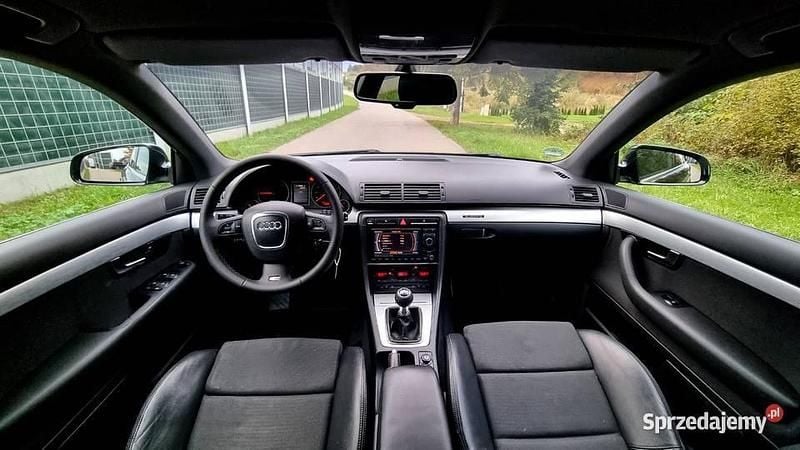 Czarny Używany 2007 Audi A4 S-Line Kombi | 23 500 zł (Uczciwa cena) - Obraz 1/4