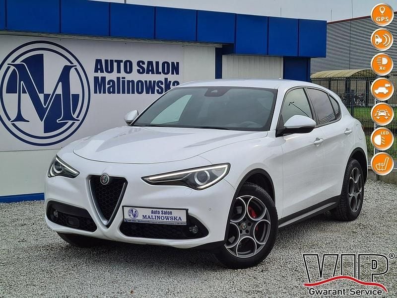 Biały Używany 2018 Alfa Romeo Stelvio SUV | 94 900 zł (Dobra cena) - Obraz 1/4