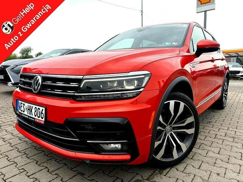Pomarańczowy (metalik) Używany 2018 VW Tiguan Allspace SUV | 87 900 zł (Uczciwa cena) - Obraz 1/4