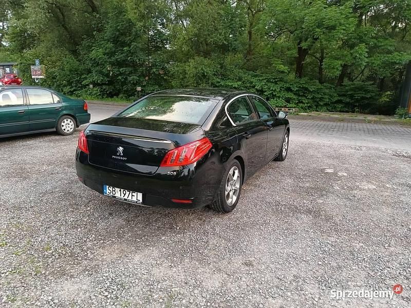 Używany Peugeot 508 2014 Czarny Sedan/Limuzyna