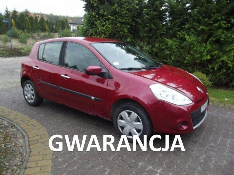 Czerwony (metalik) Używany 2011 Renault Clio II Hatchback | 11 999 zł - Obraz 1/4