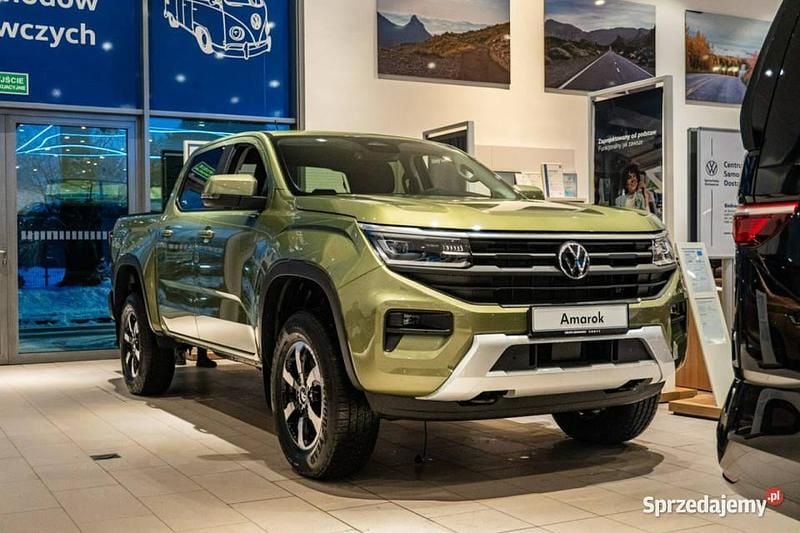 Nowe VW Amarok Life 2025 Zielony Pickup