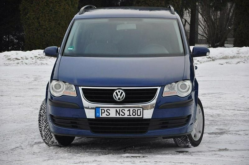 Używany VW Touran 105 KM (77 kW) 2007 Niebieski (metalik) Minivan