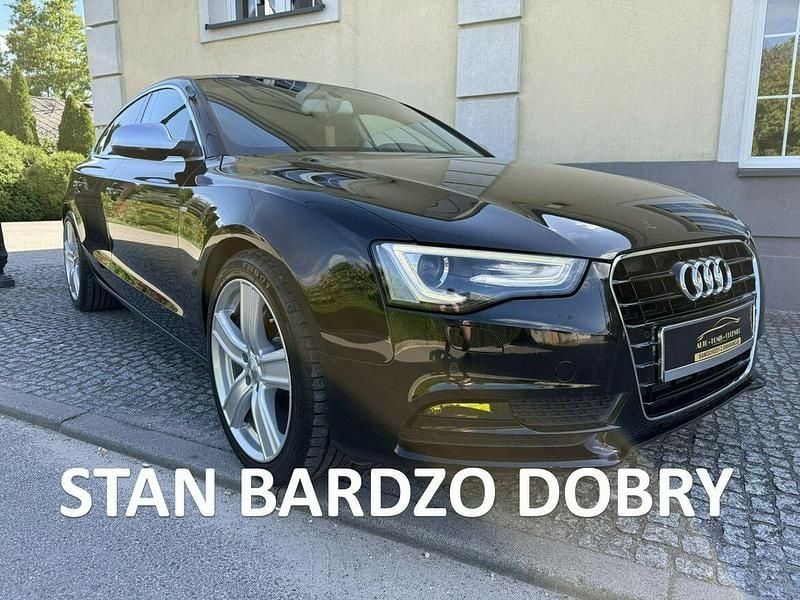 Czarny (metalik) Używany 2015 Audi A5 S-Line Coupe | 49 900 zł (Super Cena) - Obraz 1/4