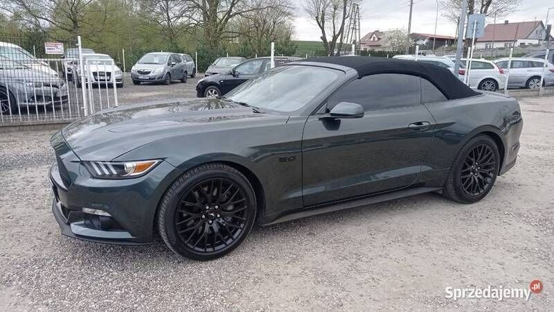 Zielony Używany 2015 Ford Mustang Kabriolet | 128 000 zł (Dobra cena) - Obraz 1/4