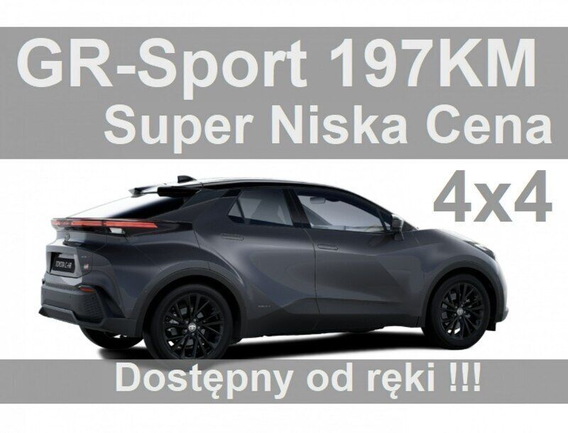 Szary (metalik) Nowe 2024 Toyota C-HR Sport SUV | 176 900 zł - Obraz 1/4